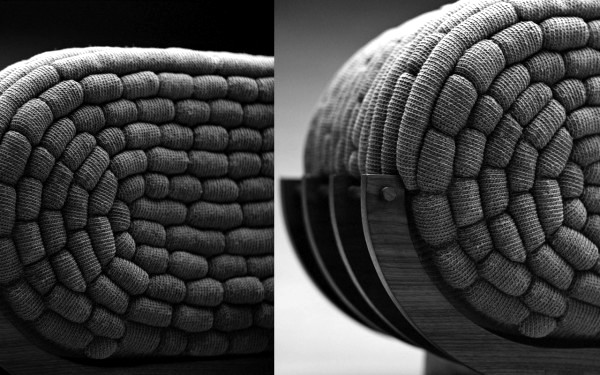 Cool Design furniture made of knitted by hand Monomoka