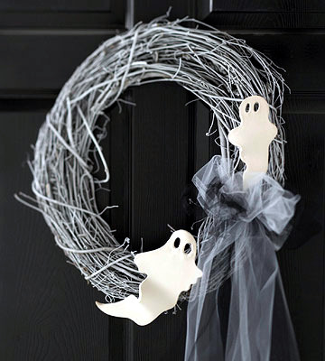 Crafts for Halloween - Sweet 19 decorations and ideas with ghosts