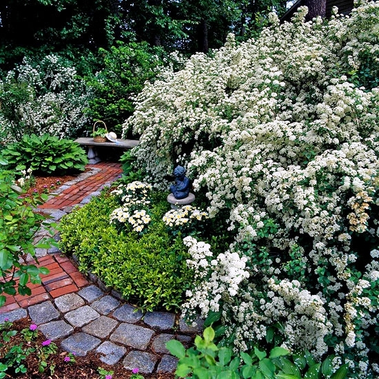 Creating a garden path advantages of a floor covering made of bricks and clinkers