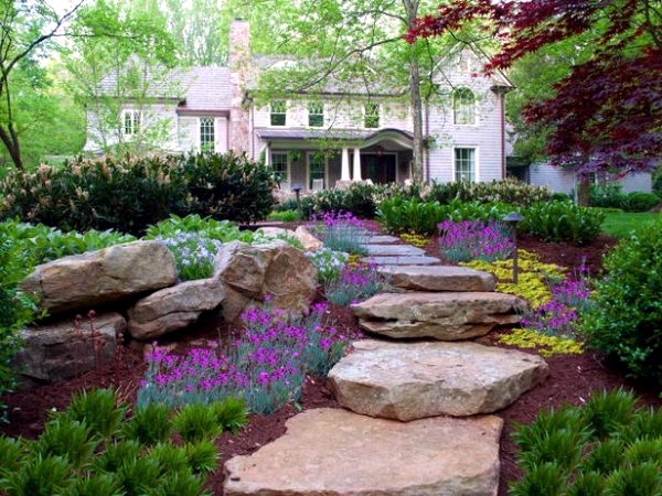 Creating a garden path and design - garden design ideas for effective