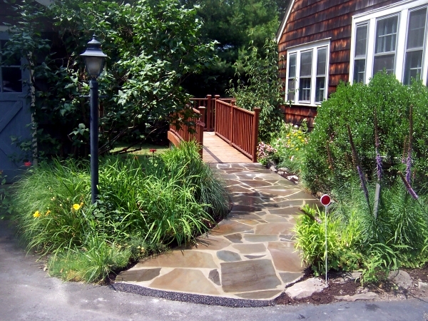 Creating a garden path and design - garden design ideas for effective