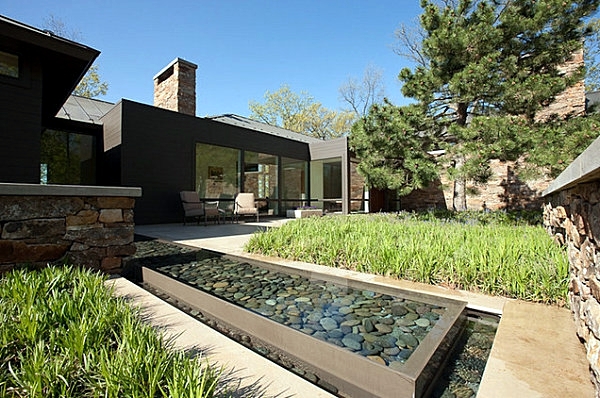 Creating a garden pond - original ideas for modern garden design