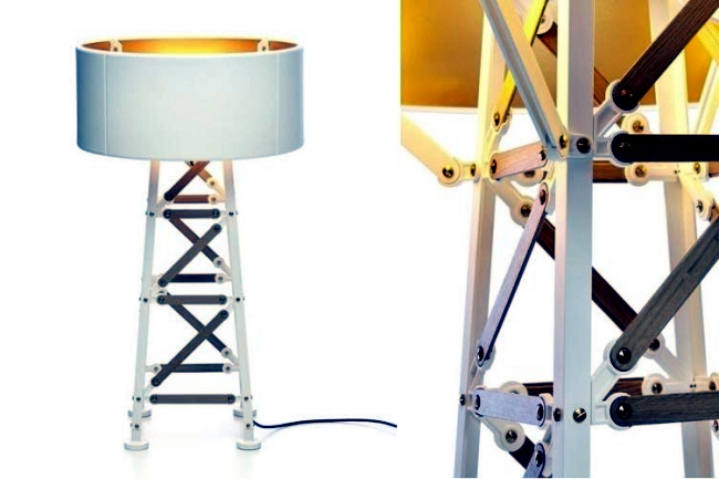 Creative Design floor lamp by Moooi is reminiscent of a power pole