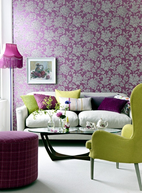 Creative Wall Design In The Living Room Ideas For Colorful Wallpapers Interior Ofdesign - Creative Wall Color Combinations For Living Room