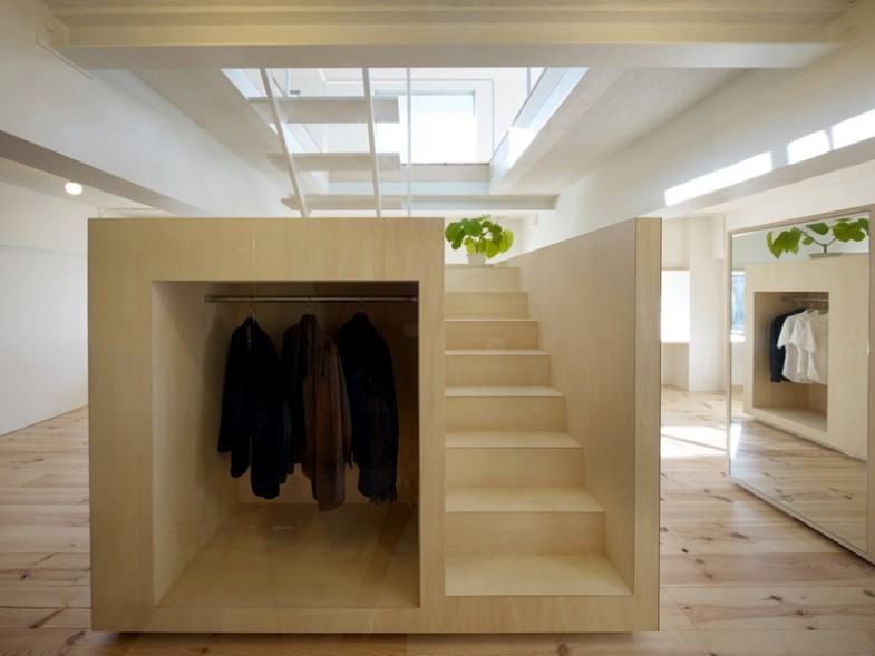 Cube-shaped house in Tokyo