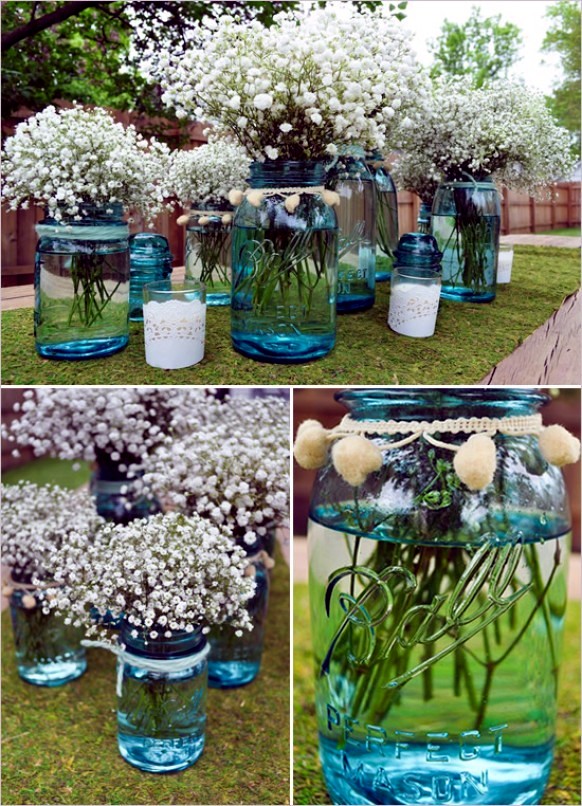 Decorate jam jars - 20 decoration ideas for making your own
