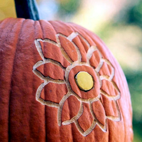 Decorate pumpkins without carving - Crafts with children in autumn