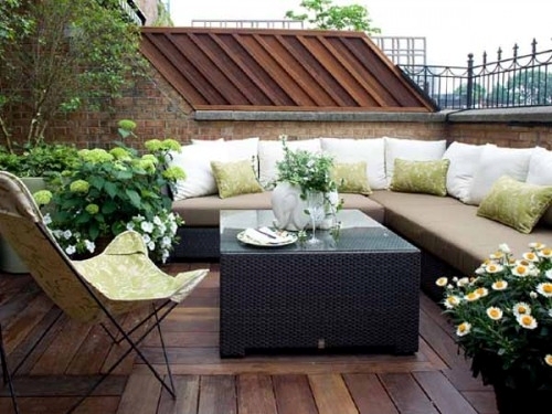 Decoration ideas for balcony and terrace - 20 opportunities for facility
