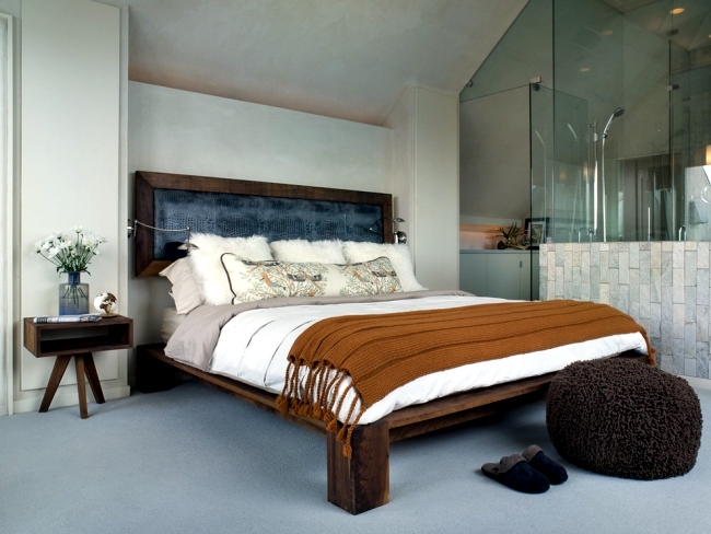 Design ideas for bedrooms - work fine and hold tone on tone