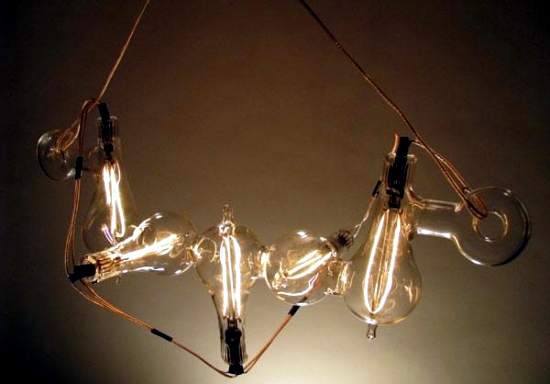 Designer Lamps by Dylan Kehde Roelofs - blown light bulbs