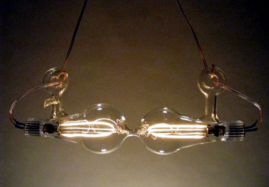 Designer Lamps by Dylan Kehde Roelofs - blown light bulbs