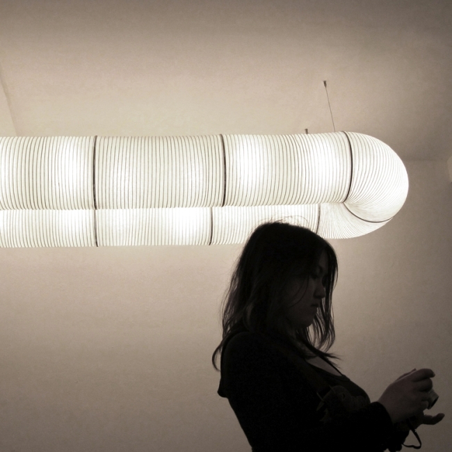 Designer paper lamps by Anthony Dickens - Flexible and versatile