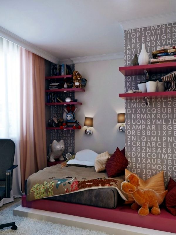 Designs for your self-made corner shelf - space-saving ideas for the home