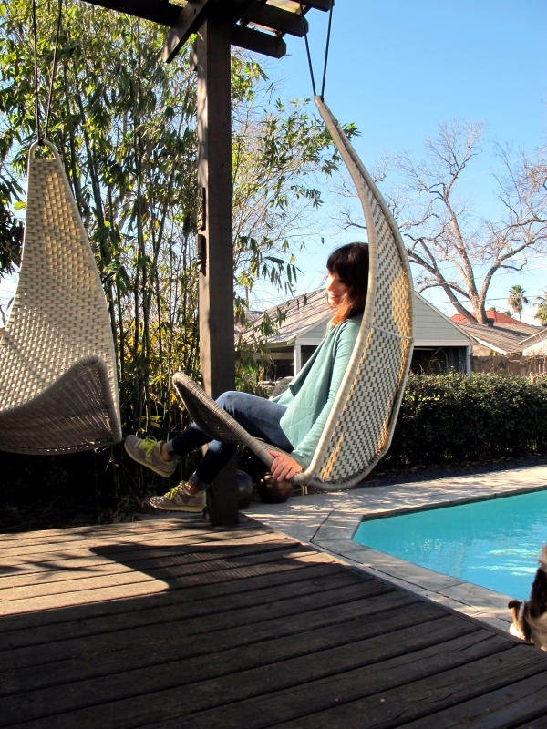 Enjoy pure relaxation - hammocks and hammock chair with wooden frame