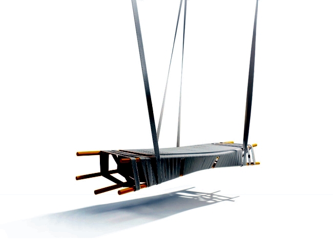 Fancy designer swing hanging by Lionel Dean