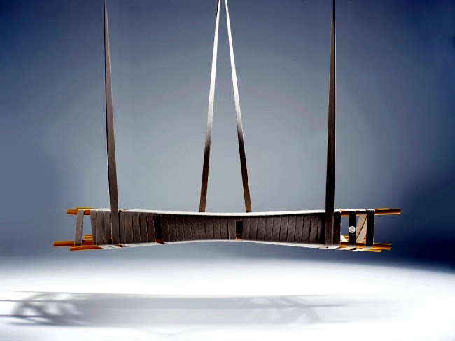 Fancy designer swing hanging by Lionel Dean