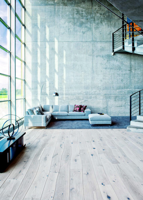 Floorboards of Bolefloor - Abnormally curved solid wood flooring
