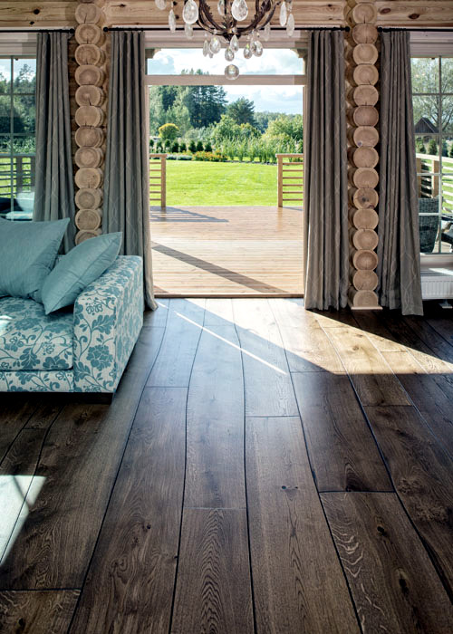 Floorboards of Bolefloor - Abnormally curved solid wood flooring