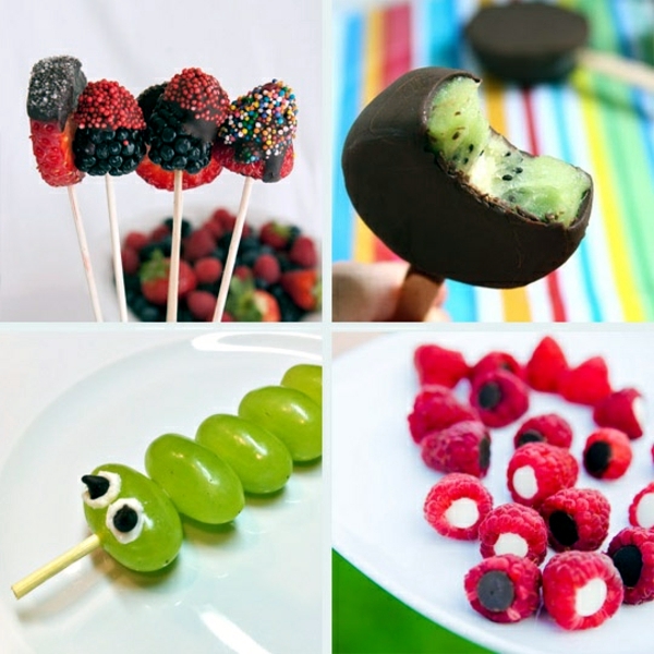 Food for kids birthday - 15 tasty recipes with summer fruits