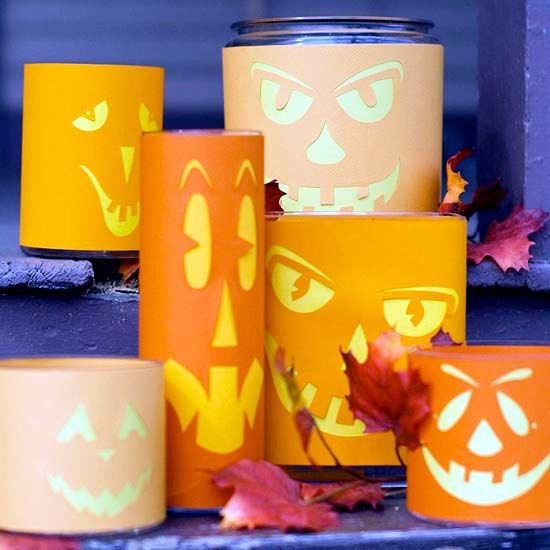 Halloween decoration craft - 30 cool ideas for an atmospheric decor