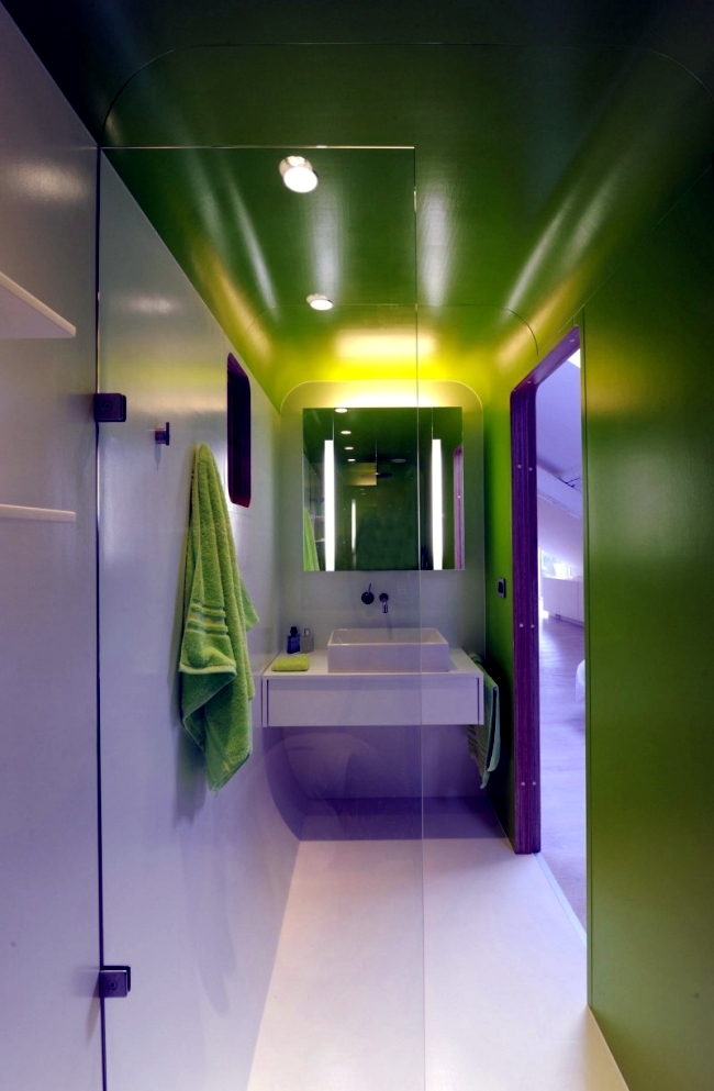 Hi-tech loft apartment in Belgium Kempart loft of Dethier Architecture