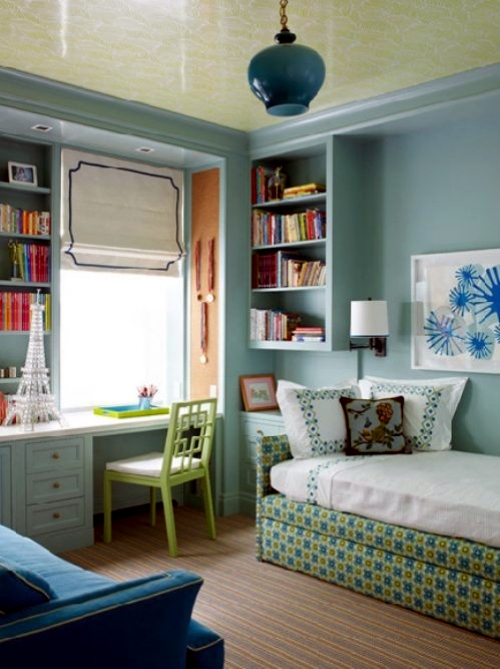 Ideas for bedroom interior mint freshen the interior