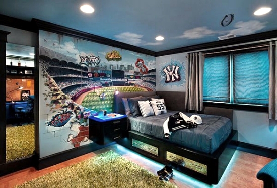 Ideas for wall decoration in teenagers' rooms, the trend is in the
