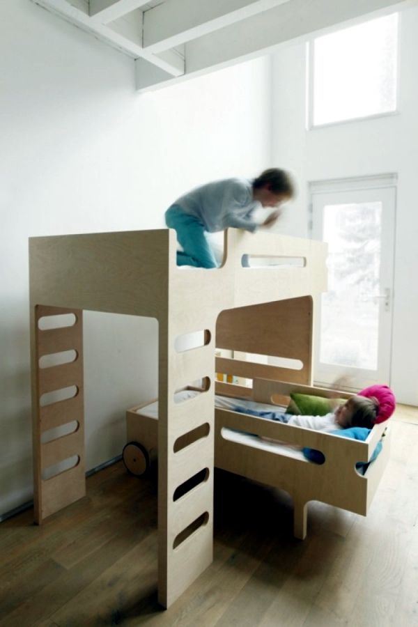 If siblings share a room - The modern bunk bed R & R