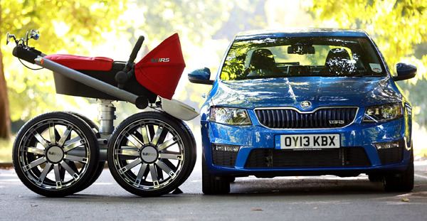 Innovative stroller design - buggy with car seat