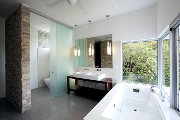 Lamp in the bathroom - moisture protection, installation and material selection