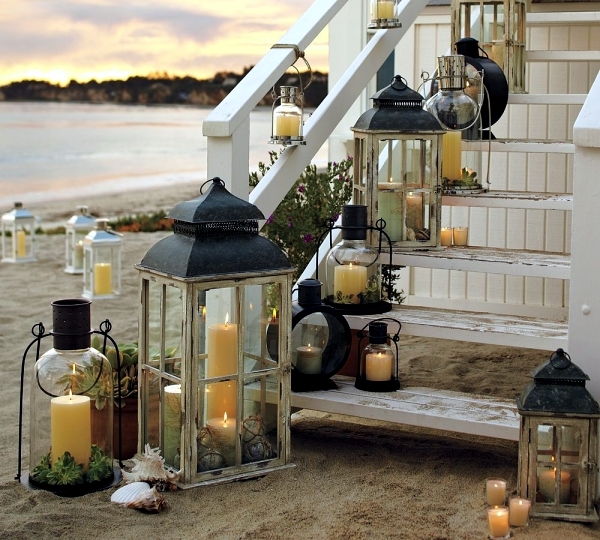 Lanterns with Maritime Flair - Summer Decoration Ideas for Home and Garden