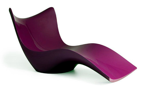 Lounge Chair by Vondom - a sleeping chair for the garden