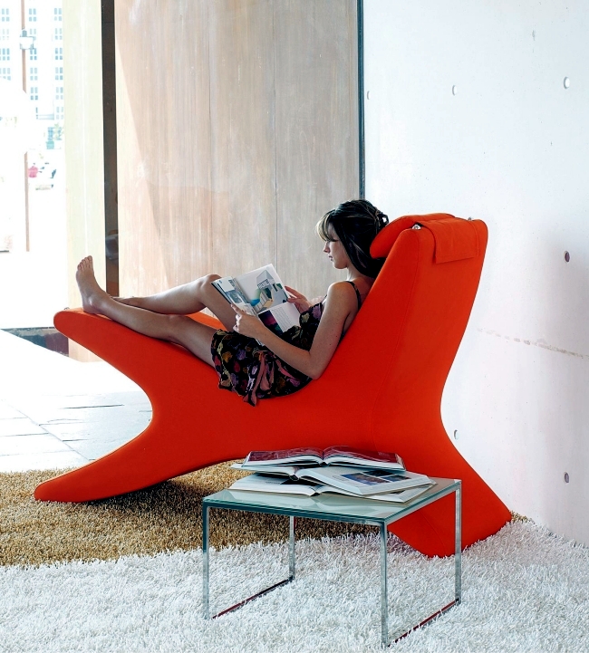 Lounge Chair Hide by Belta - design, Creating emotions