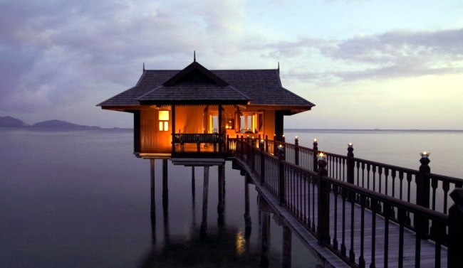 Luxury Pangkor Laut Resort in Malaysia offers a wild nature experience