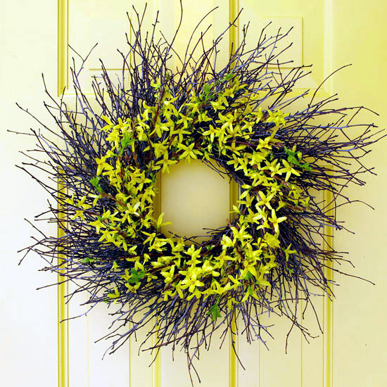 Make autumn door wreath from natural materials themselves - 22 ideas