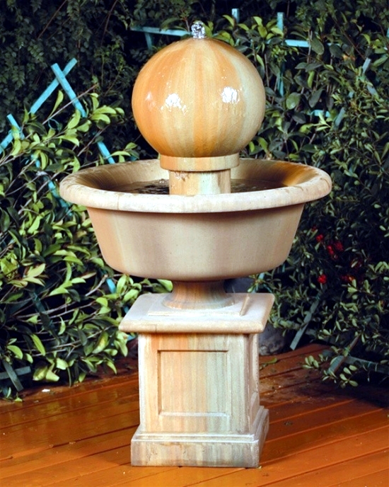 Make beautiful water garden - terracotta fountains for the garden