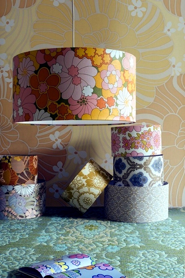 Make craft ideas with leftover wallpaper-Creative Home decoration itself