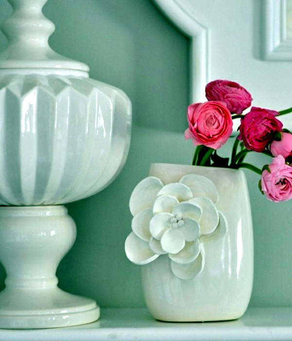 Make spring and summer decoration itself - 15 original vases