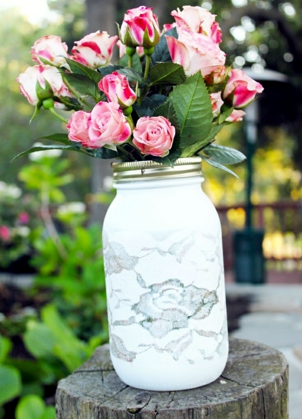 Make spring and summer decoration itself - 15 original vases