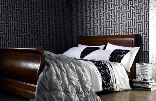 Modern bedroom colors - Brown conveys luxury and comfort