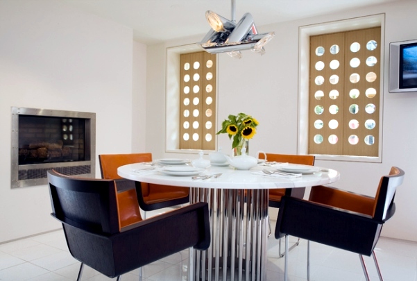 Modern dining room set - Choose furniture, colors and decoration