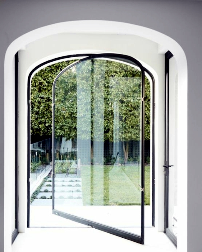 Modern front door - multi-functional home design input
