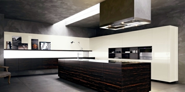 Modern high gloss kitchens with Italian design