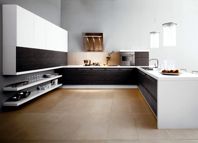 Modern kitchen by Cesar combines perfection and innovative thinking