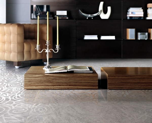 Modern tiles with floral patterns - Italian design and style