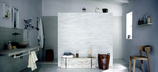 Natural materials in the bathroom - environmentally friendly and a strong trend