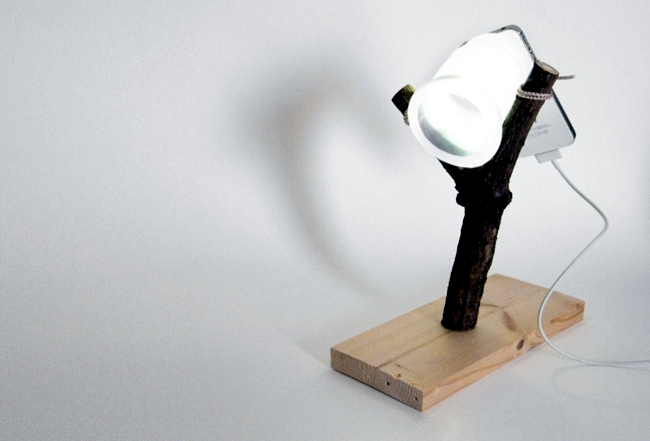 Night lamp smartphone? Mobile phone charger with a new function