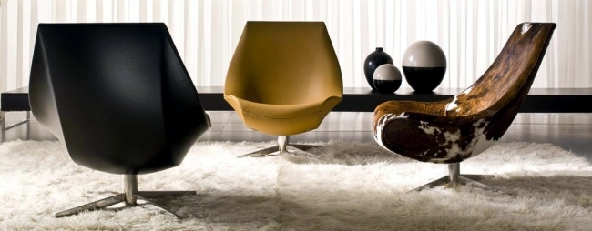 Oyster - Lounge chairs in a contemporary style by Italy Dream Design
