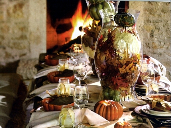 Panels in the fall festive decorating ideas for table decorations -35