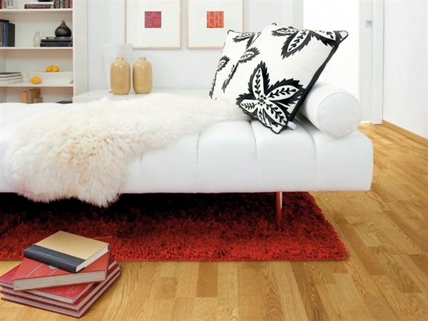 Parquet flooring brings modern living style and warmth into your home